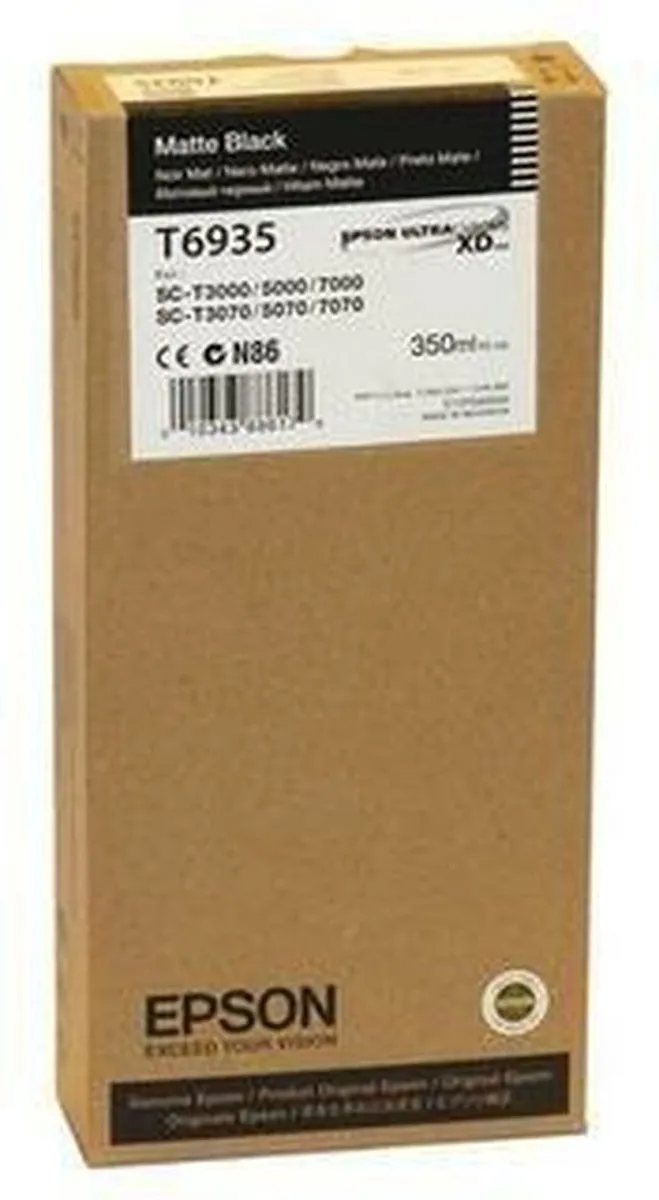 Epson T693500 Inktcartridge Mat Zwart 350ml