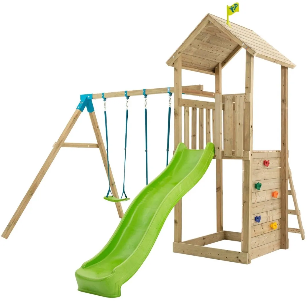 TP Toys Olivète Skywood Platform Glijbaan met Zandbak