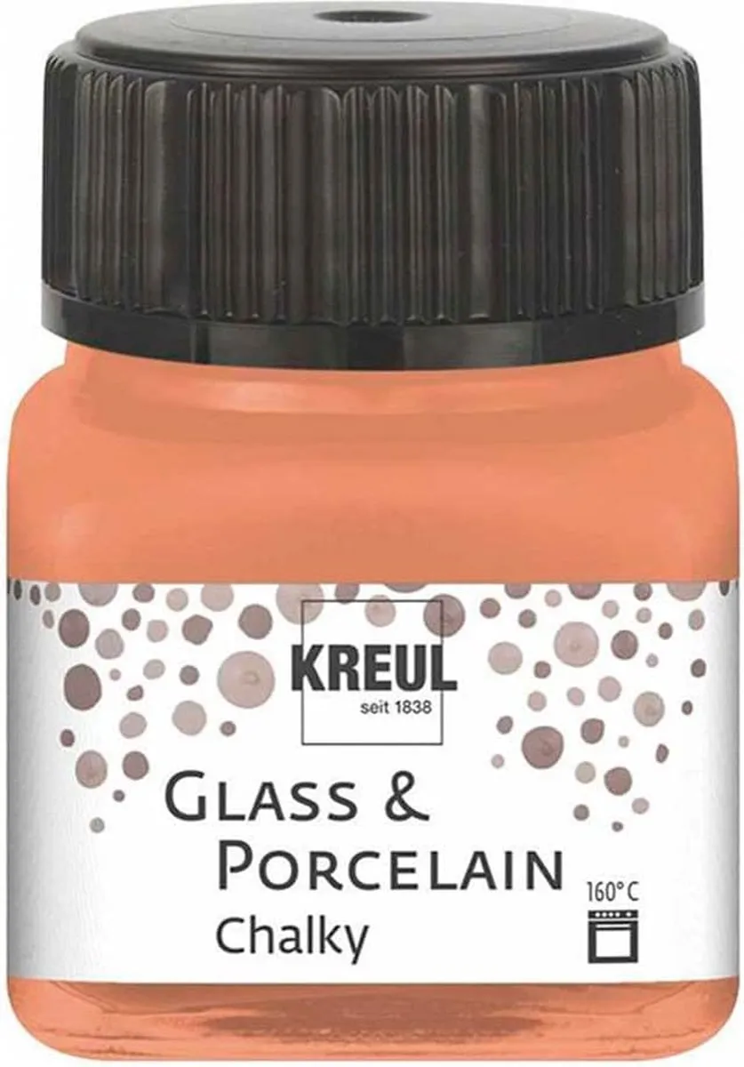 Kreul Porseleinverf Terracotta Chalky 20ml