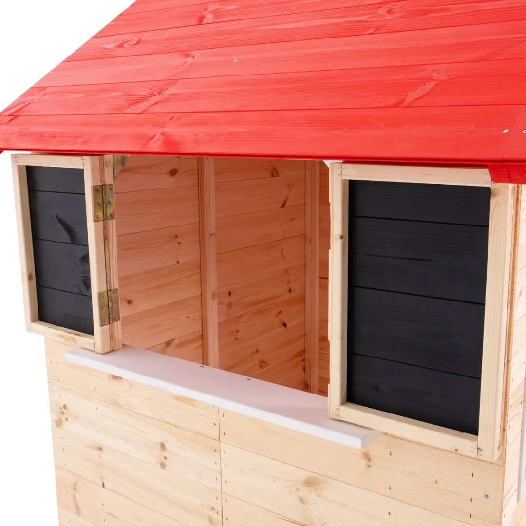 TP Toys Coquelicot Modulair Houten Speelhuisje
