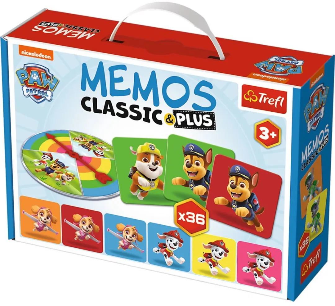Trefl Paw Patrol Memo Classic Plus