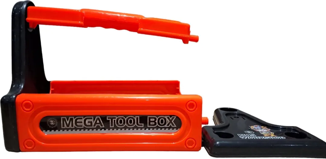 Sako Toys Mega Tool Box Gereedschapskist 40-delig - Oranje/Zwart
