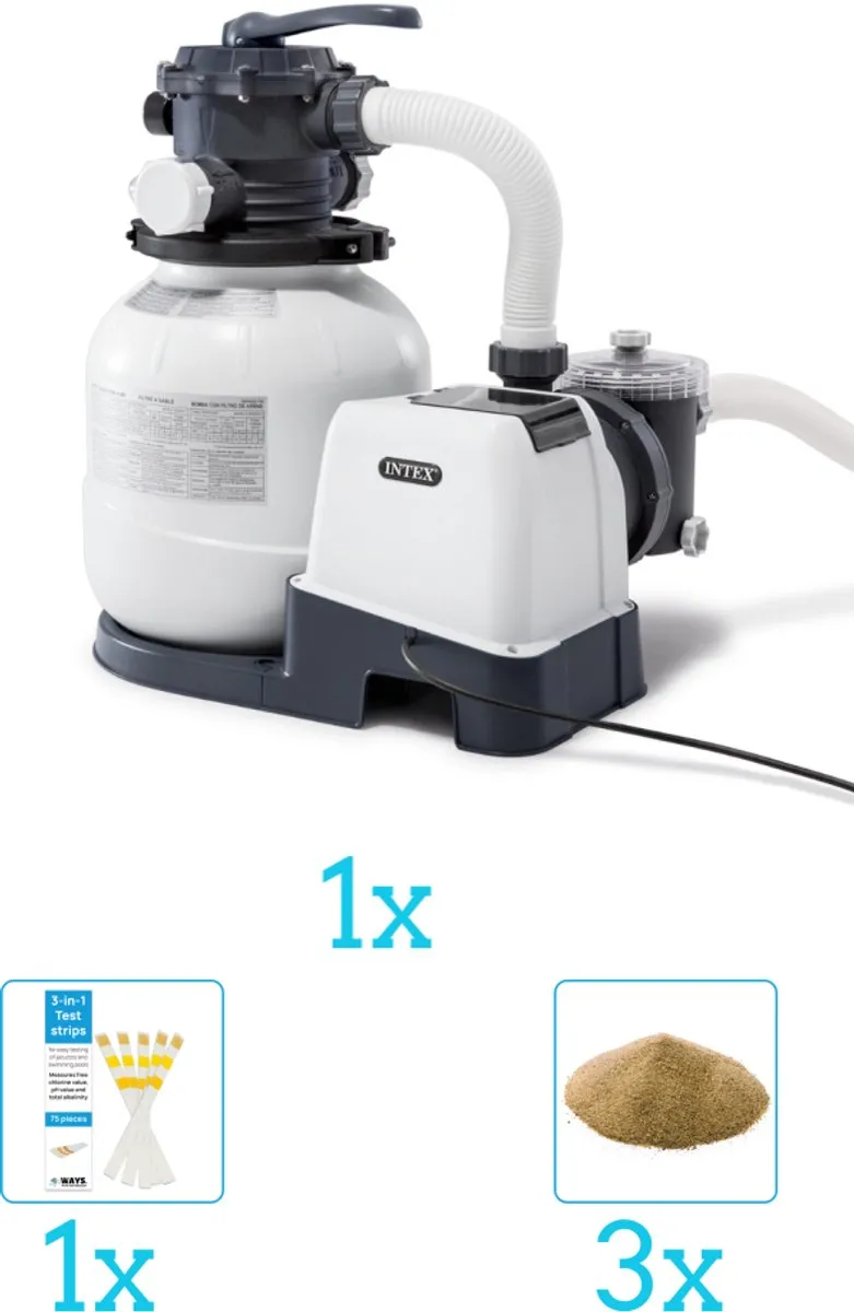 Intex 26646GS Zandfilterpomp 6000L/u