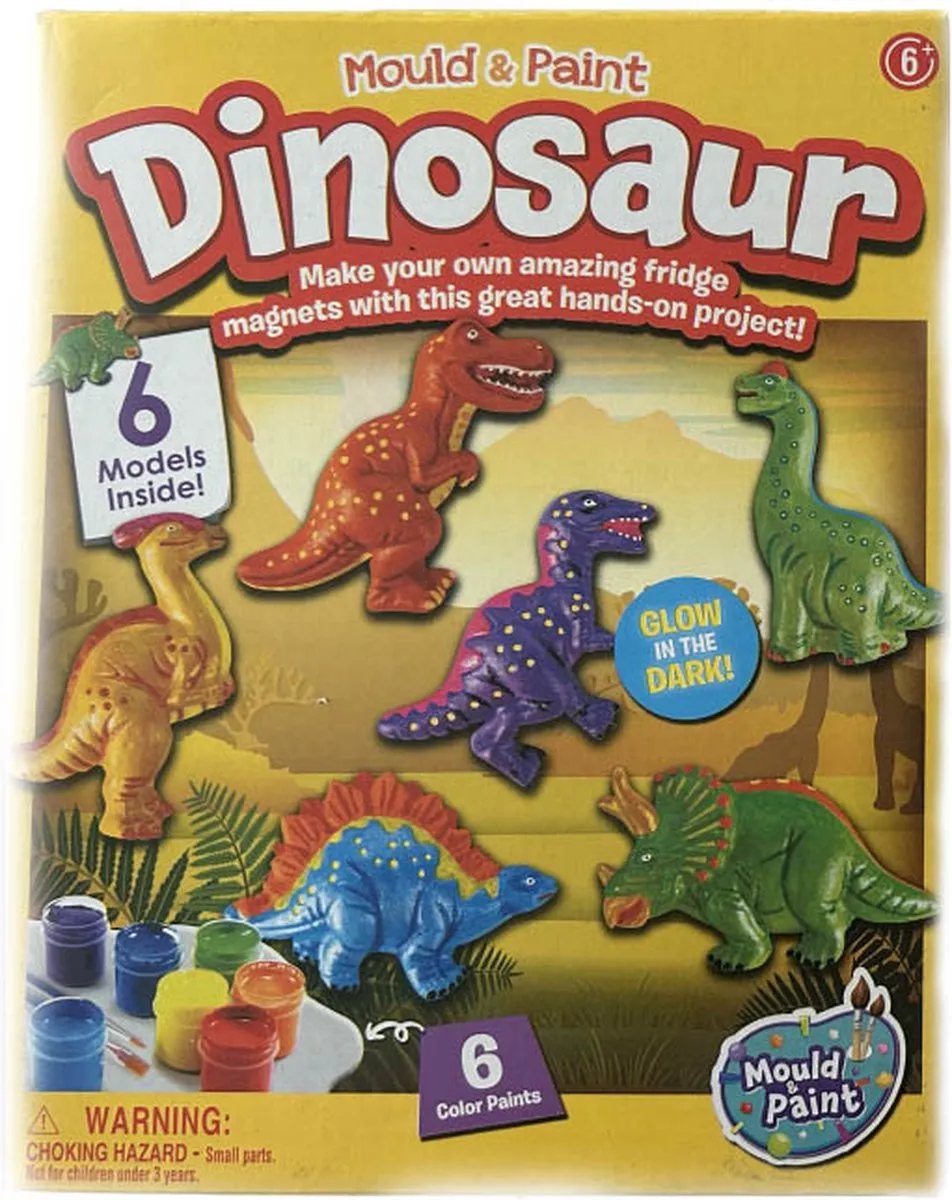PIA Schilderset Dinosaurussen