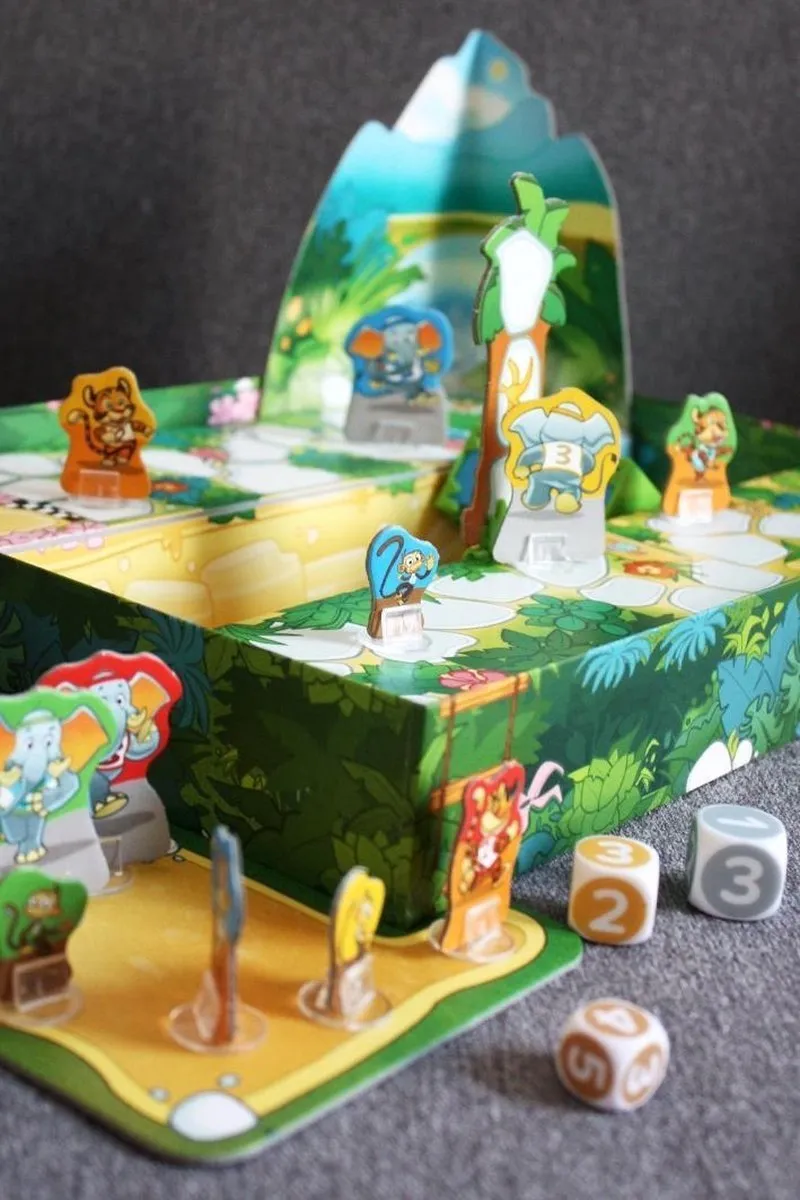 Tactic Jungle Race Bordspel - 2-4 Spelers