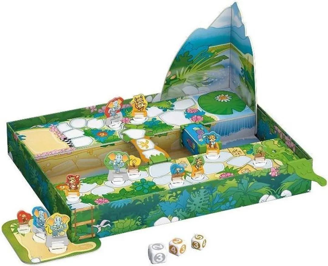 Tactic Jungle Race Bordspel - 2-4 Spelers