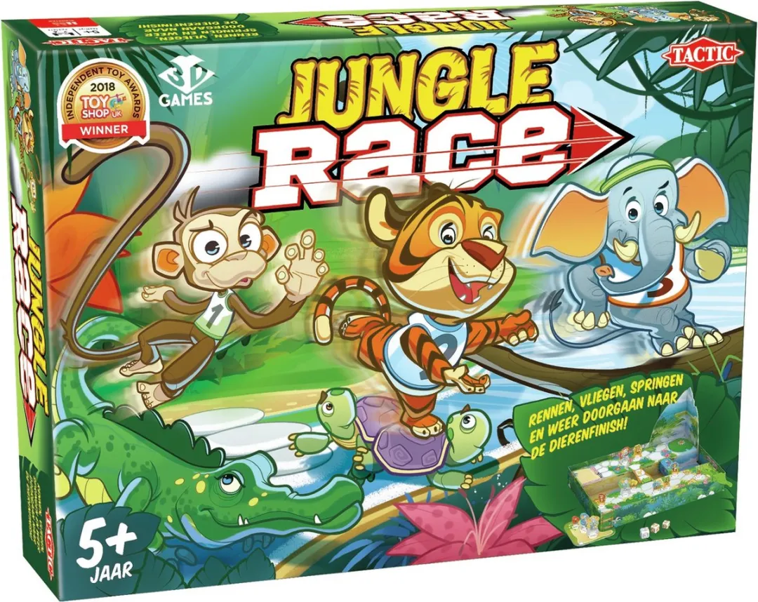 Tactic Jungle Race Bordspel