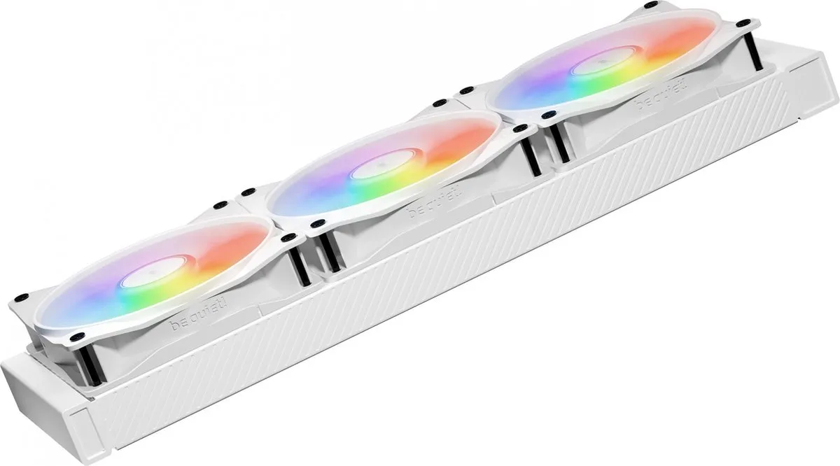 be quiet! Light Wings LX BL125 Ventilator 120mm - 3 Stuks - Wit