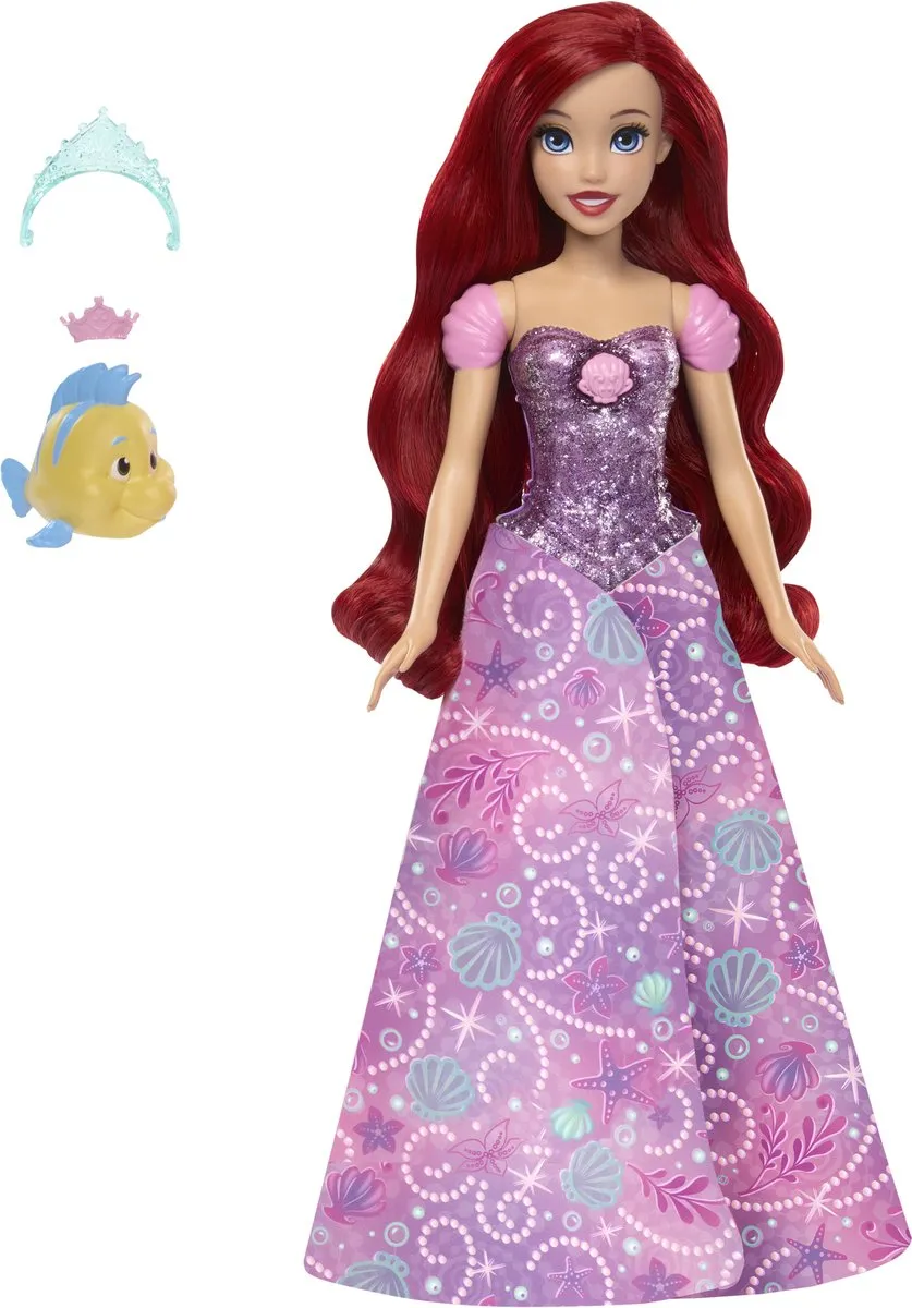 Mattel Disney Prinses Transformerende Ariël Modepop - JLK19