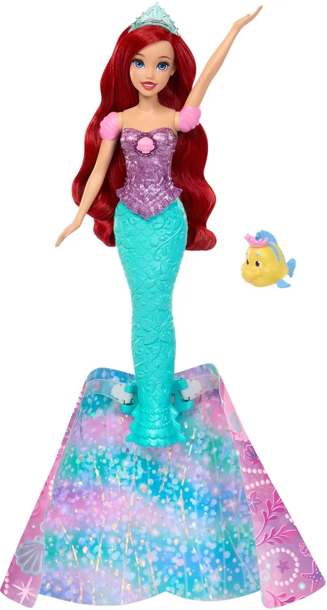 Mattel Disney Prinses Transformerende Ariël Modepop