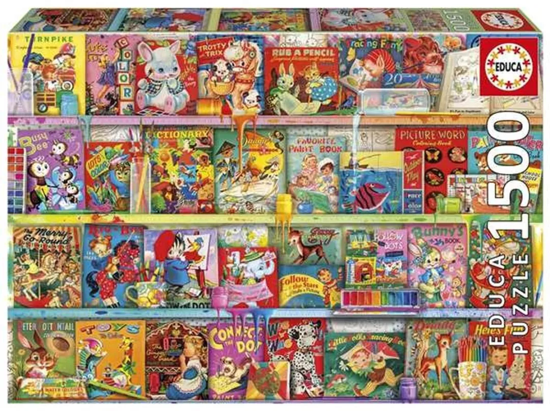 Educa The Kitschy Funbook Nook Legpuzzel 1500 Stuks