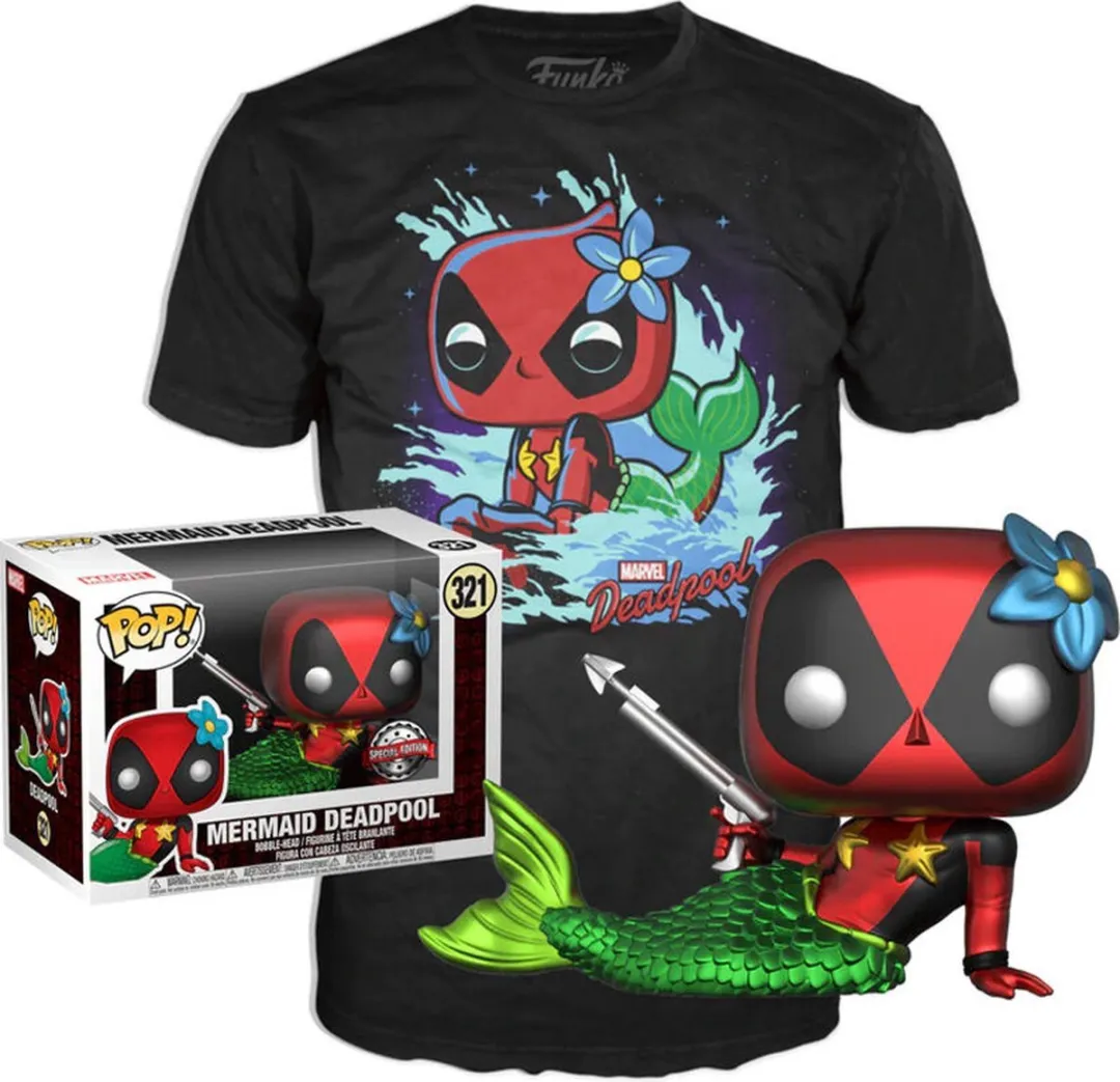 Funko Pop! Deadpool Mermaid #321 XL