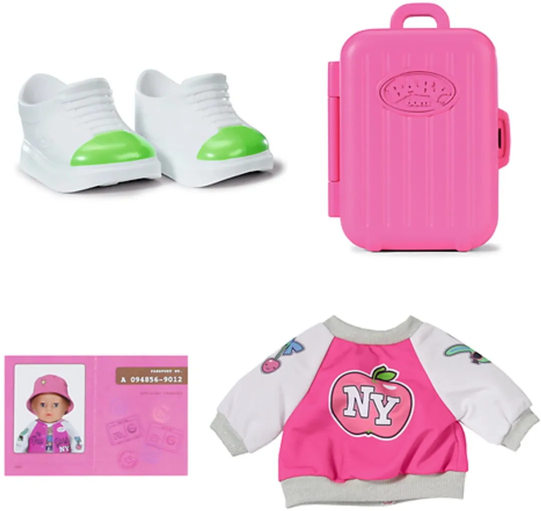 Baby Born Reisoutfit 43cm - Multicolor - afbeelding 3 van 6