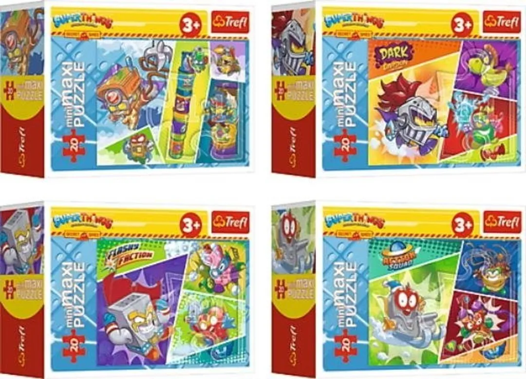 Trefl Mini Maxi Super Spies Puzzel 20 Stuks