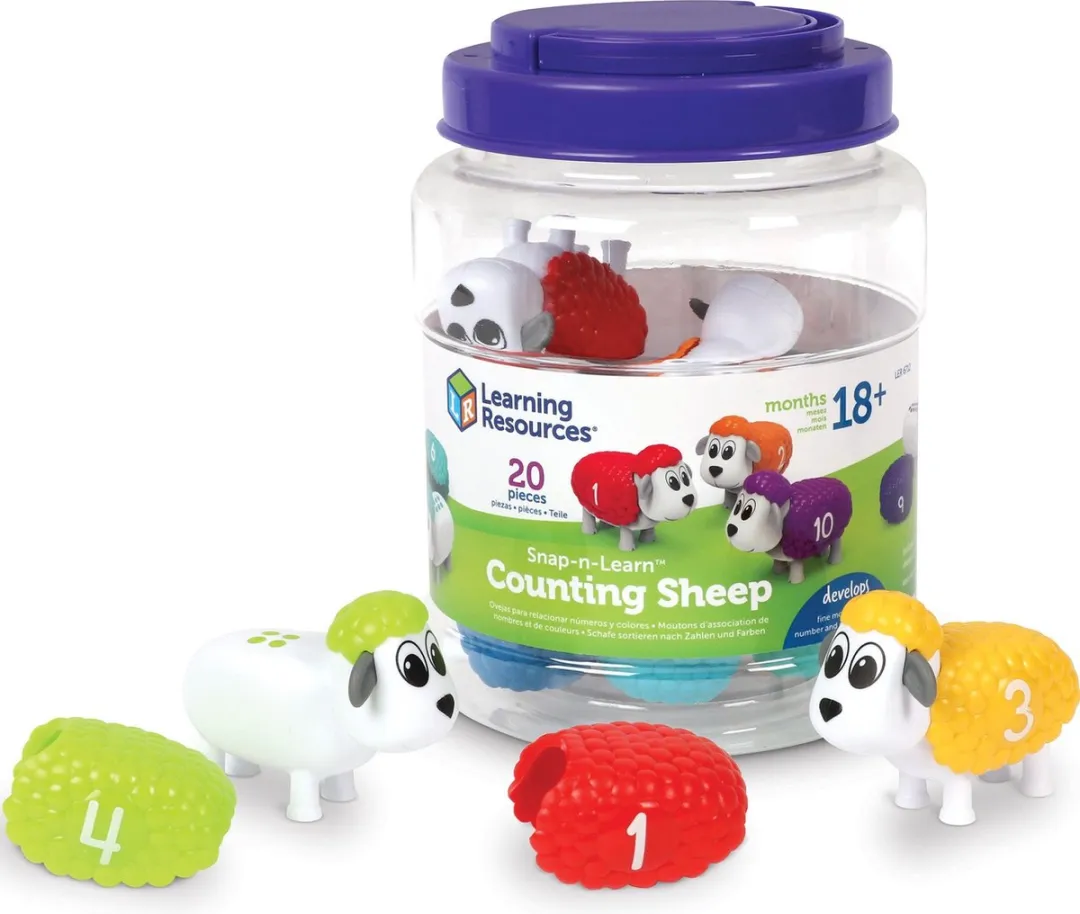 Learning Resources Tel Schapen LER6712 - 10 Stuks