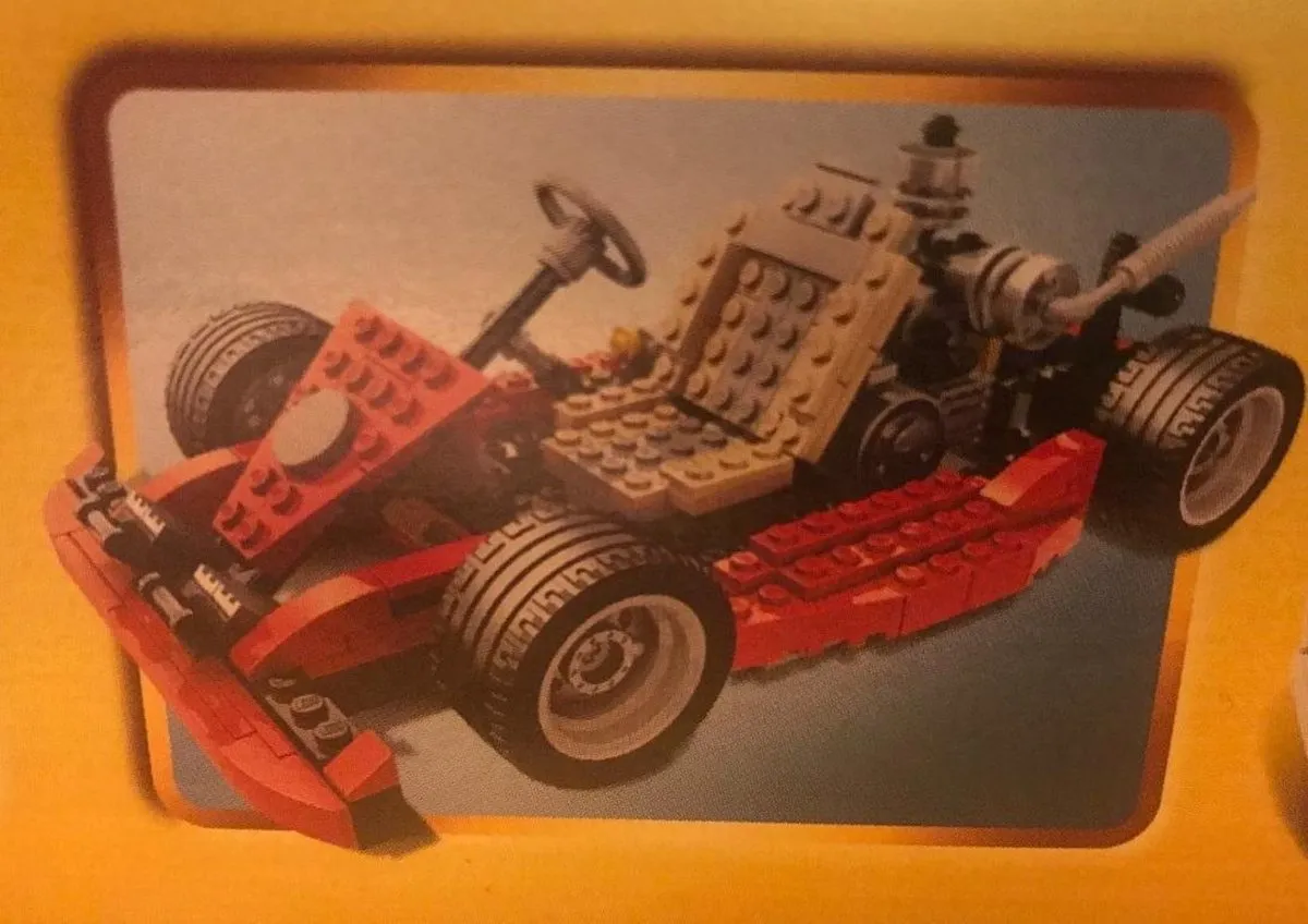 LEGO Creator Big Rig 4955 - 550 Stukken - Rood/Grijs - afbeelding 4 van 5