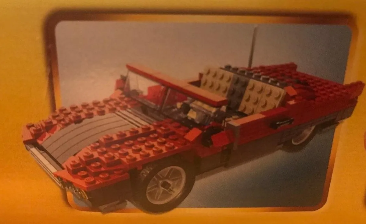 LEGO Creator Big Rig 4955 - 550 Stukken - Rood/Grijs - afbeelding 3 van 5