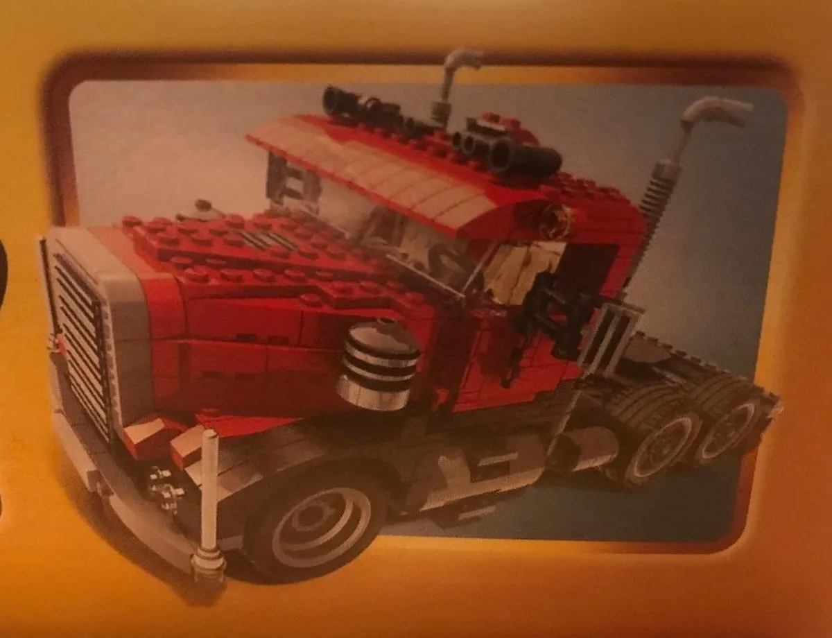 LEGO Creator Big Rig 4955 - 550 Stukken - Rood/Grijs - afbeelding 5 van 5