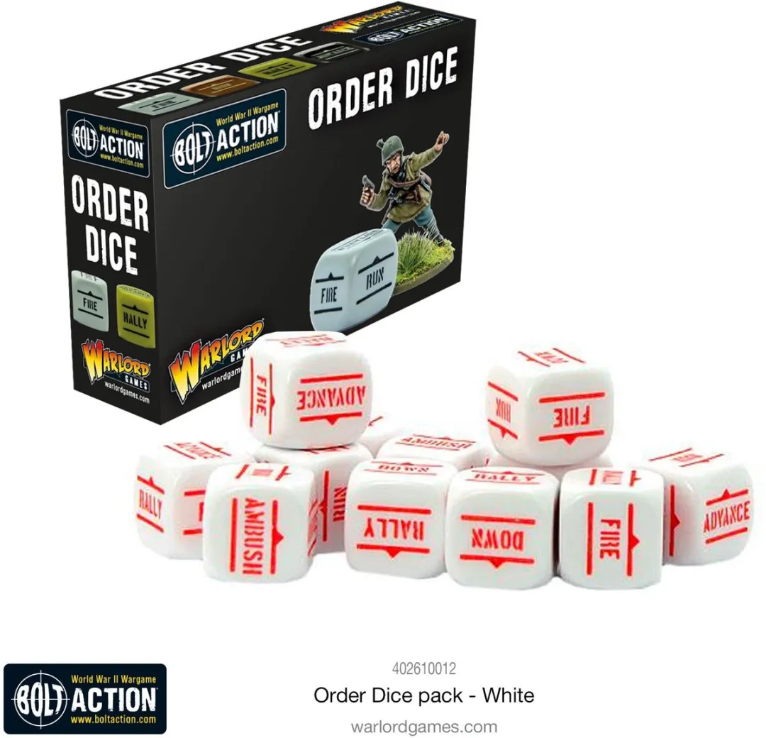 Warlord Games Order Dice Pack