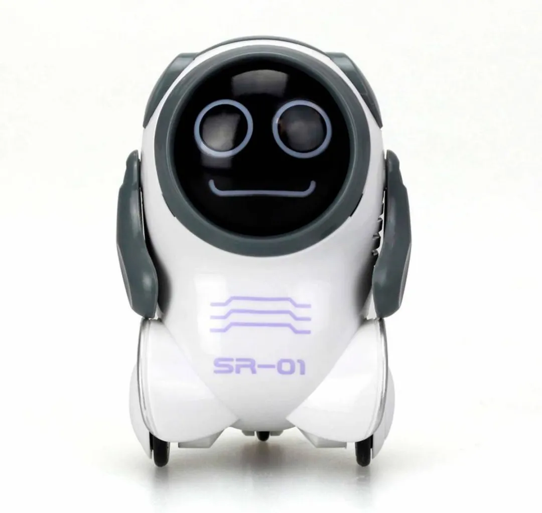 Silverline Pokibot Interactieve Robot 10cm - Wit