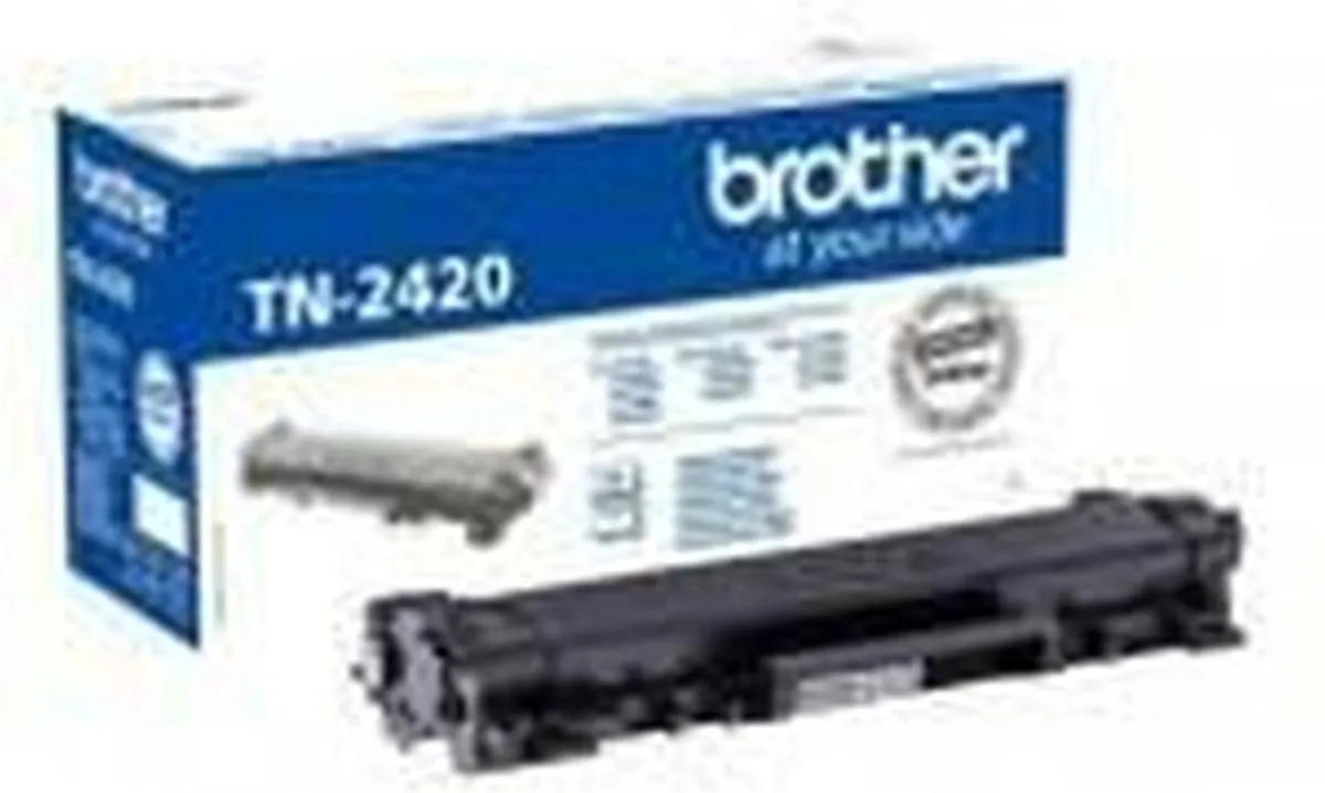 Brother TN-2420 Toner - 3 Stuks - 3.000 Pagina's Zwart