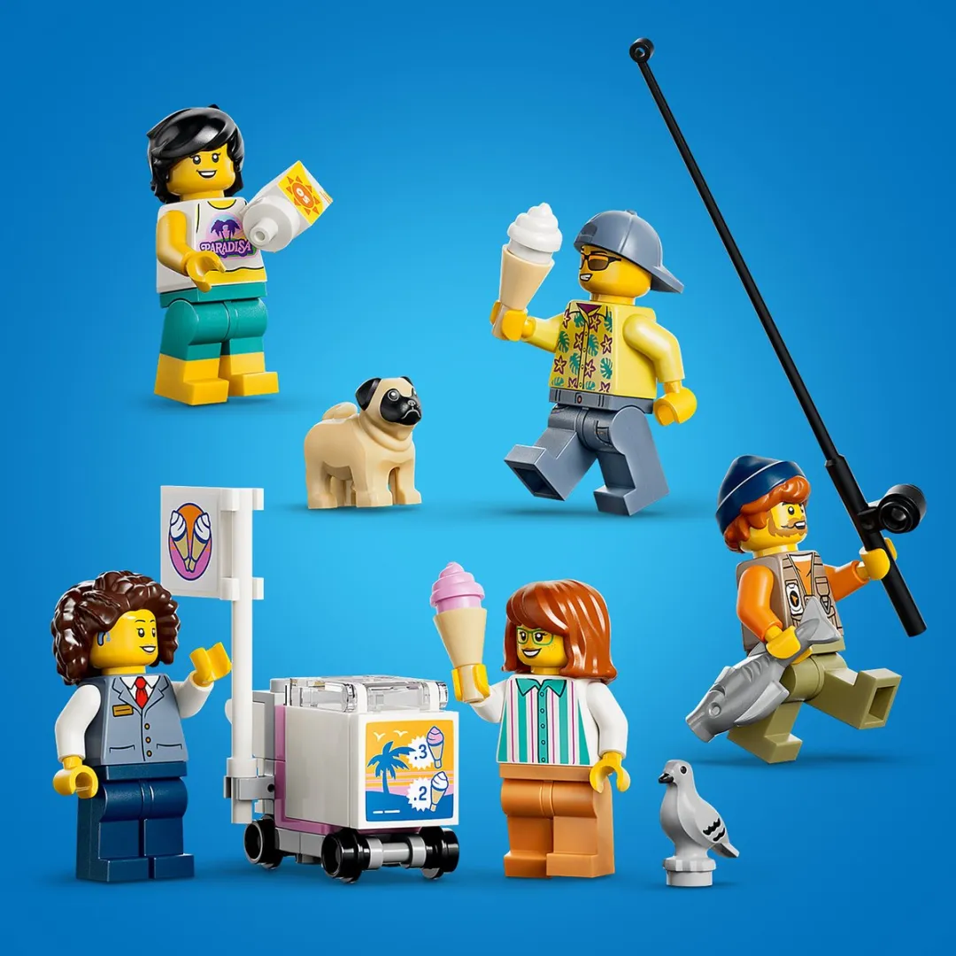 LEGO City 60506 Strandtram - 693 Stukken - Meerkleurig