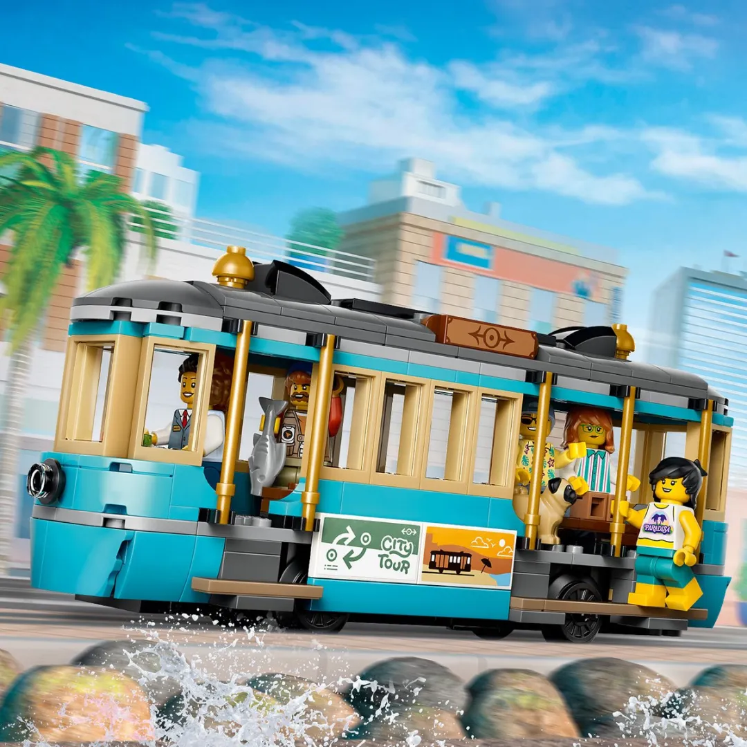 LEGO City 60506 Strandtram - 693 Stukken - Meerkleurig