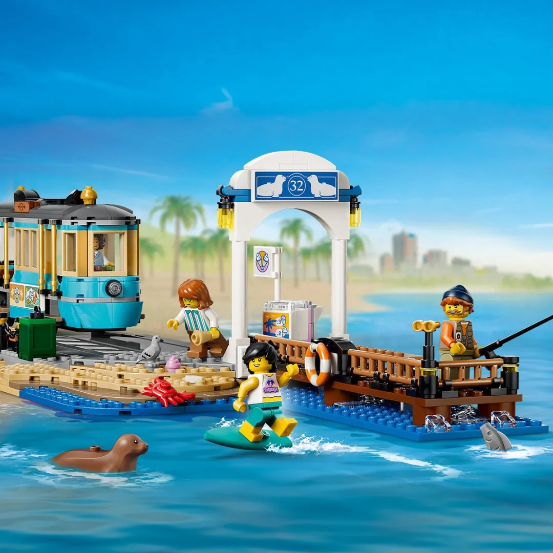 LEGO City 60506 Strandtram - 693 Stukken - Meerkleurig - afbeelding 6 van 6