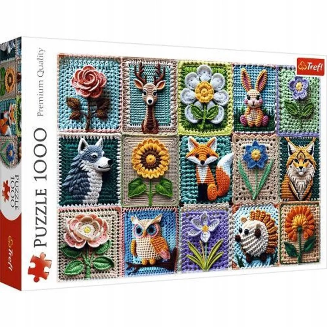 Trefl Puzzel 1000 Stuks - Dieren & Bloemen