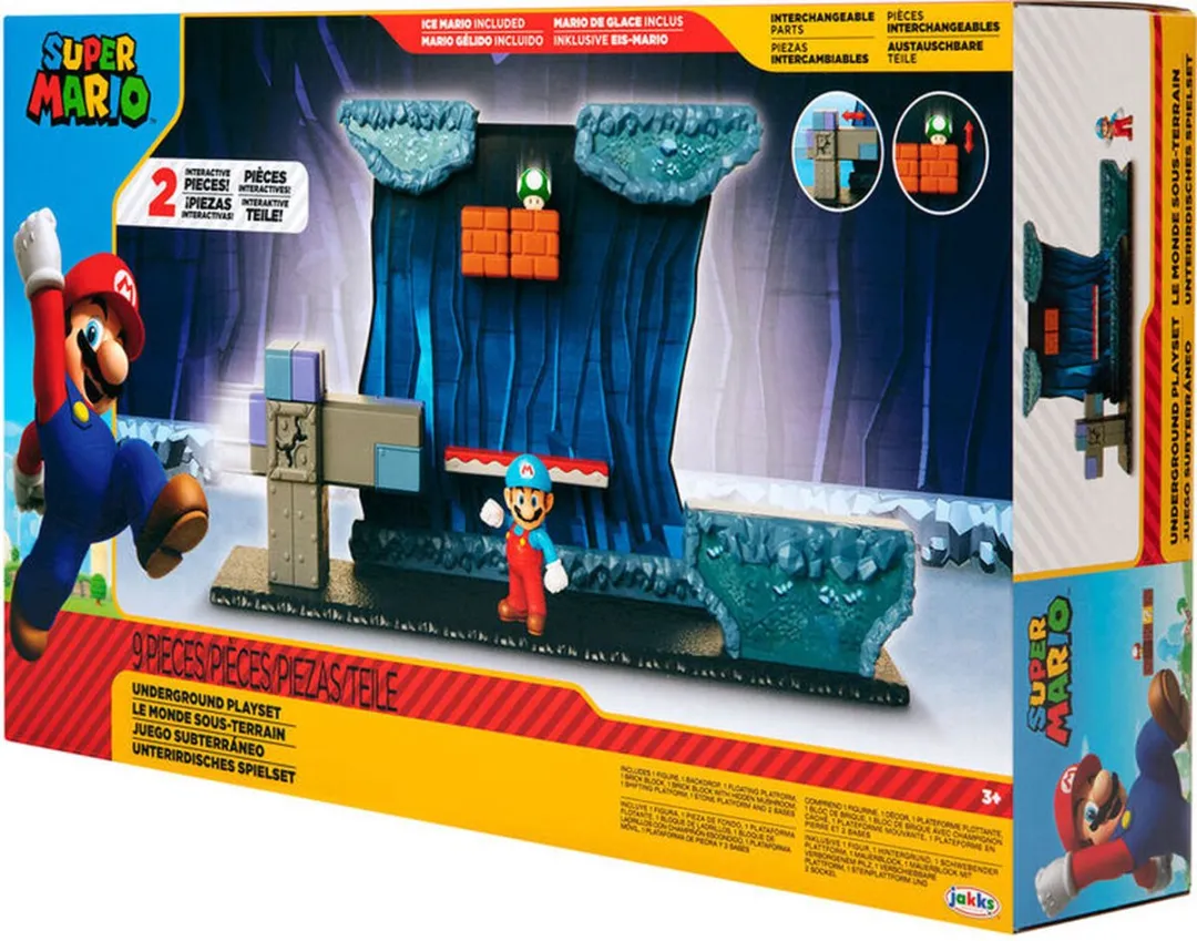 Nintendo Super Mario Underground Playset - Multicolor