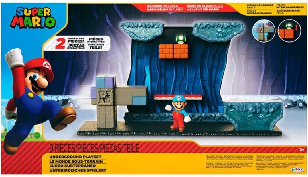 Nintendo Super Mario Underground Playset - Multicolor
