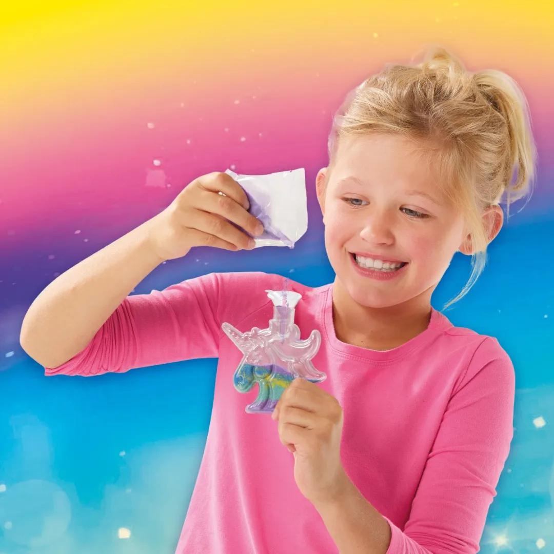 SES Creative Galaxy Zandkunst Knutselset - Unicorn & Regenboog - 5 Kleuren