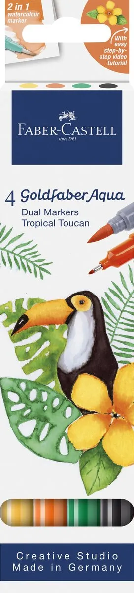 Faber-Castell Goldfaber Duo Aquarelmarker