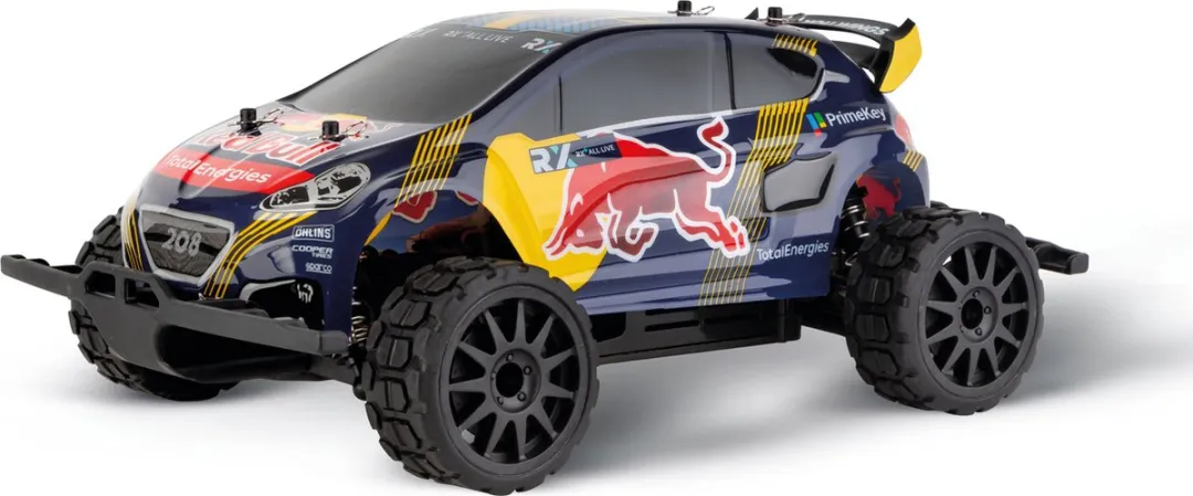 Carrera RC Red Bull Peugeot WRX 208 Rallycross Hansen PX Profi