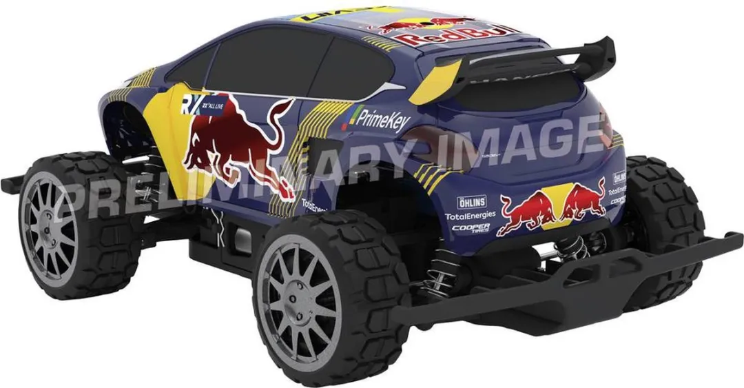 Carrera RC Red Bull Peugeot WRX 208 Rallycross Hansen PX Profi - CAR370183022