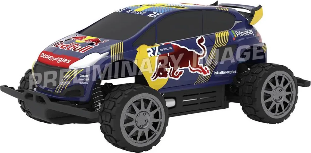 Carrera RC Red Bull Peugeot WRX 208 Rallycross Hansen PX Profi - CAR370183022