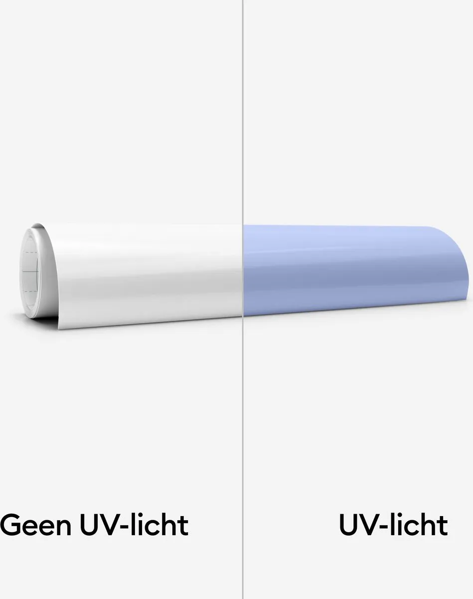 Cricut Iron-On UV Color Change Folie Pastelblauw - afbeelding 3 van 6
