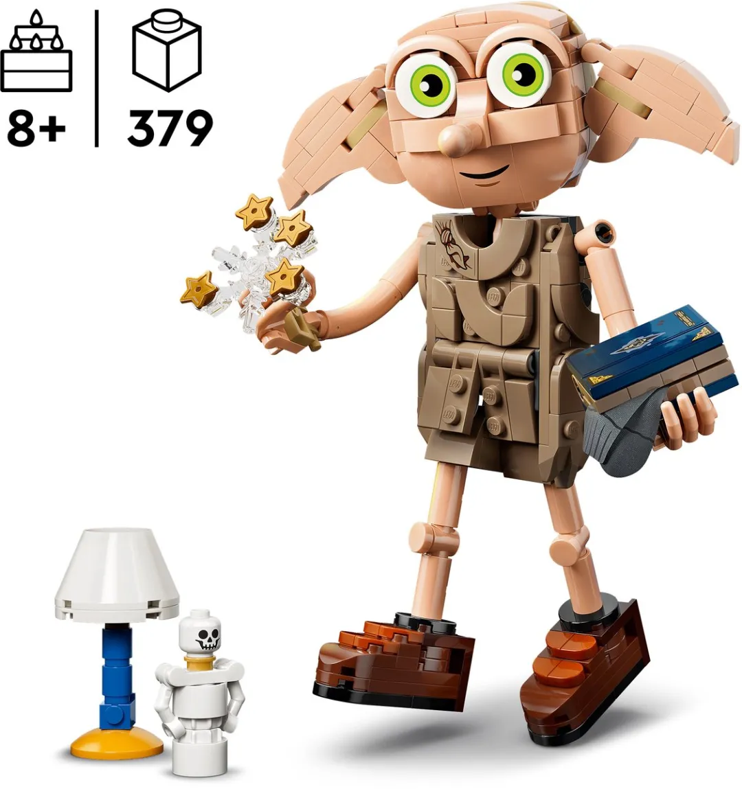 LEGO Harry Potter Dobby Bouwset 76469 - 379 Stukken - Multicolor