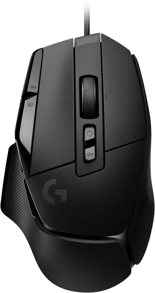 Logitech G502 X - Bedrade Gaming Muis - Rechtshandig - Optisch - Zwart