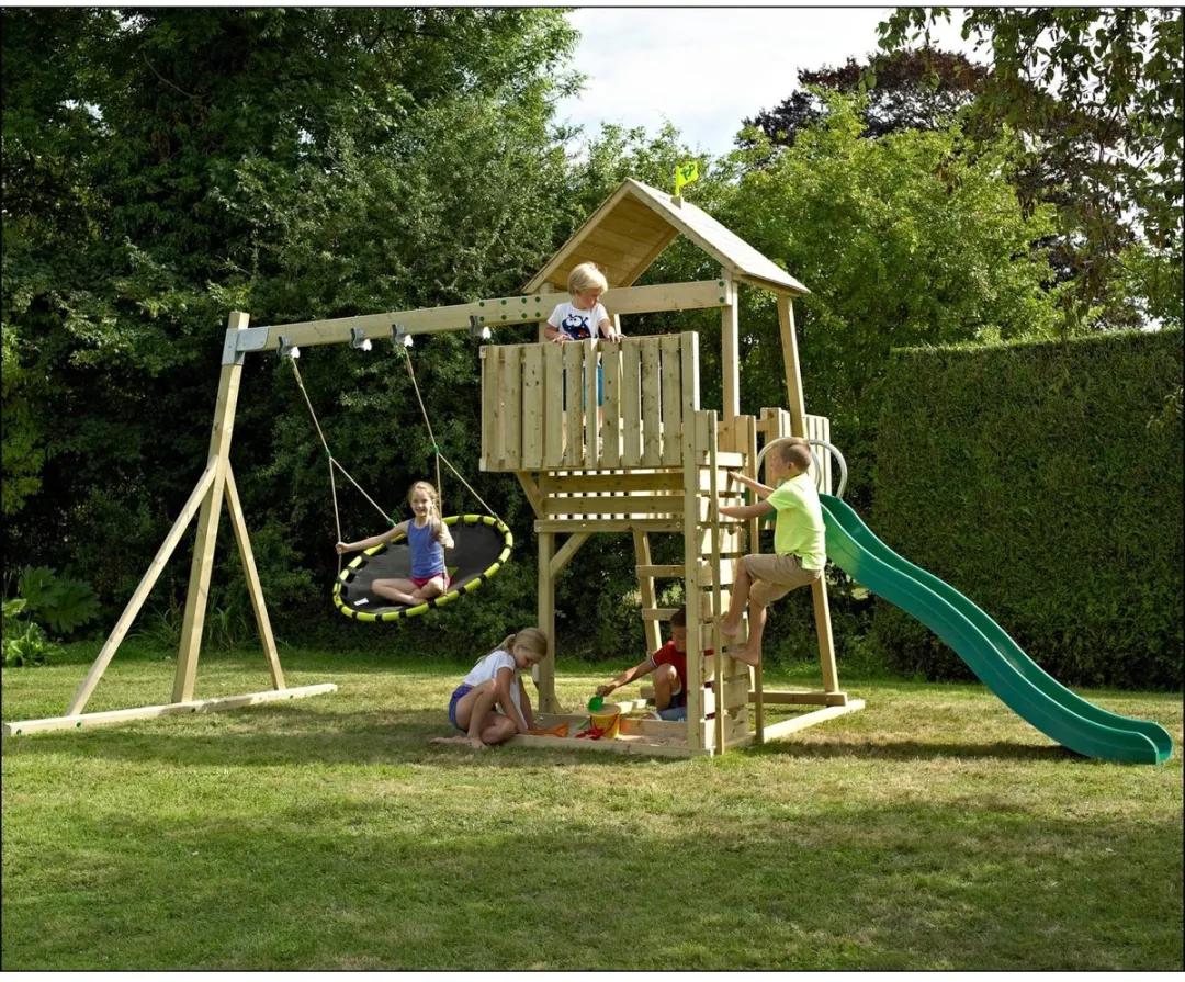 TP Toys Kingswood Speeltoren H306cm - FSC Hout