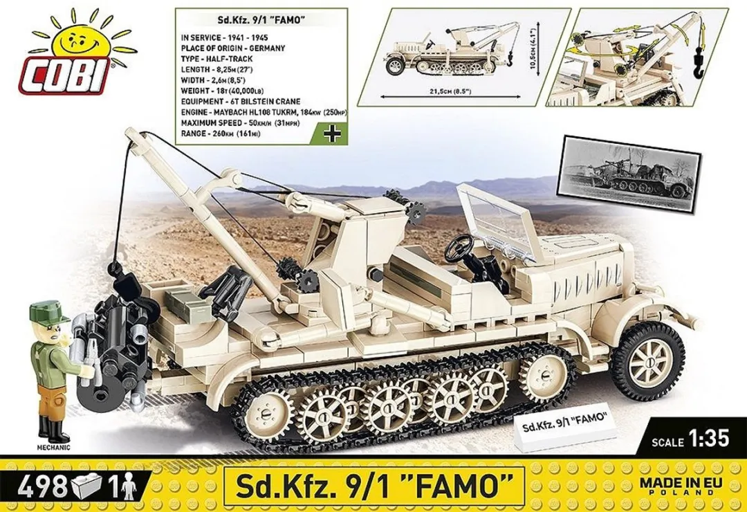 Cobi Sd.Kfz. 9/1 FAMO COBI-2281