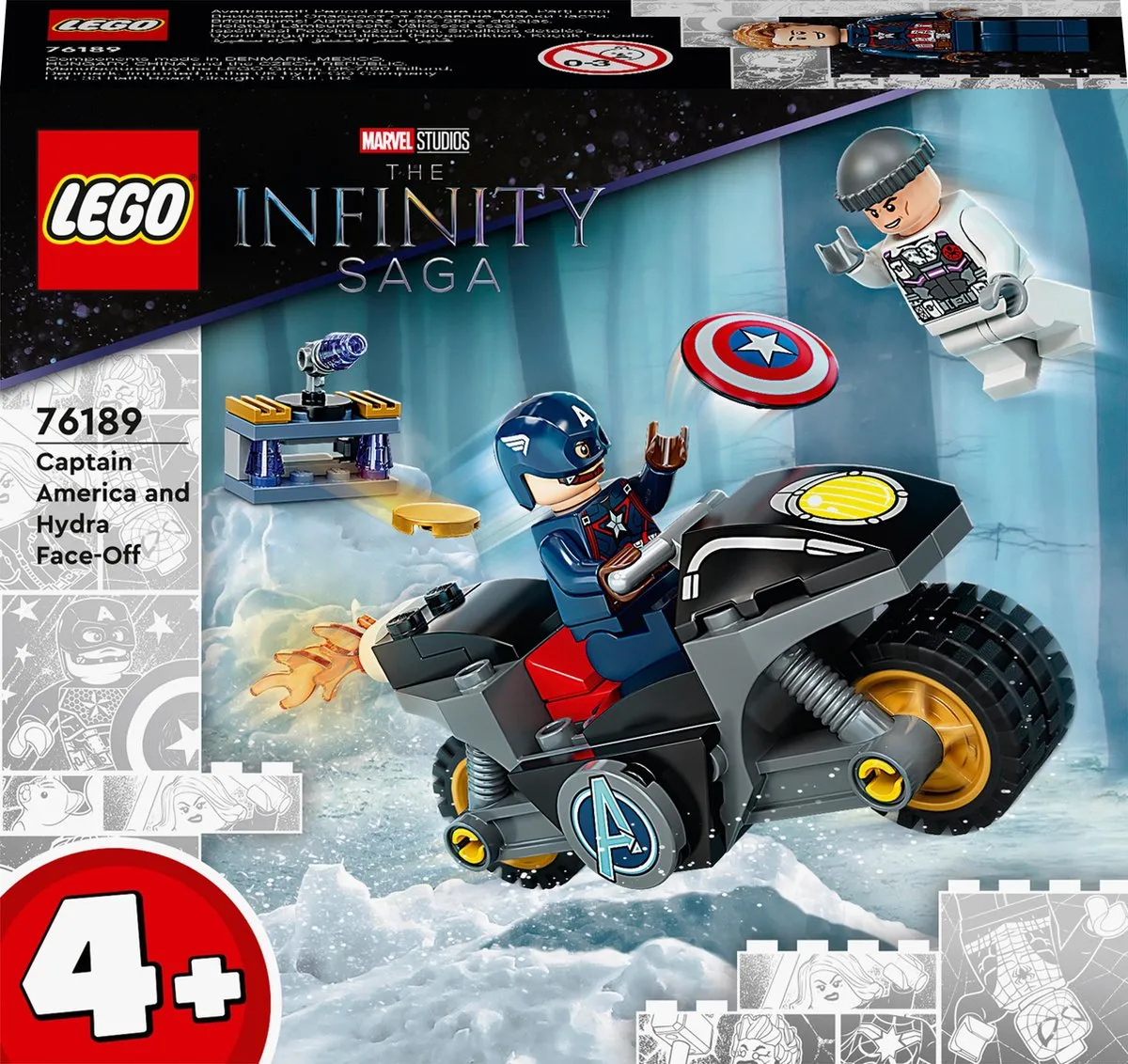 LEGO Marvel Avengers Captain America Hydra Confrontatie 76189