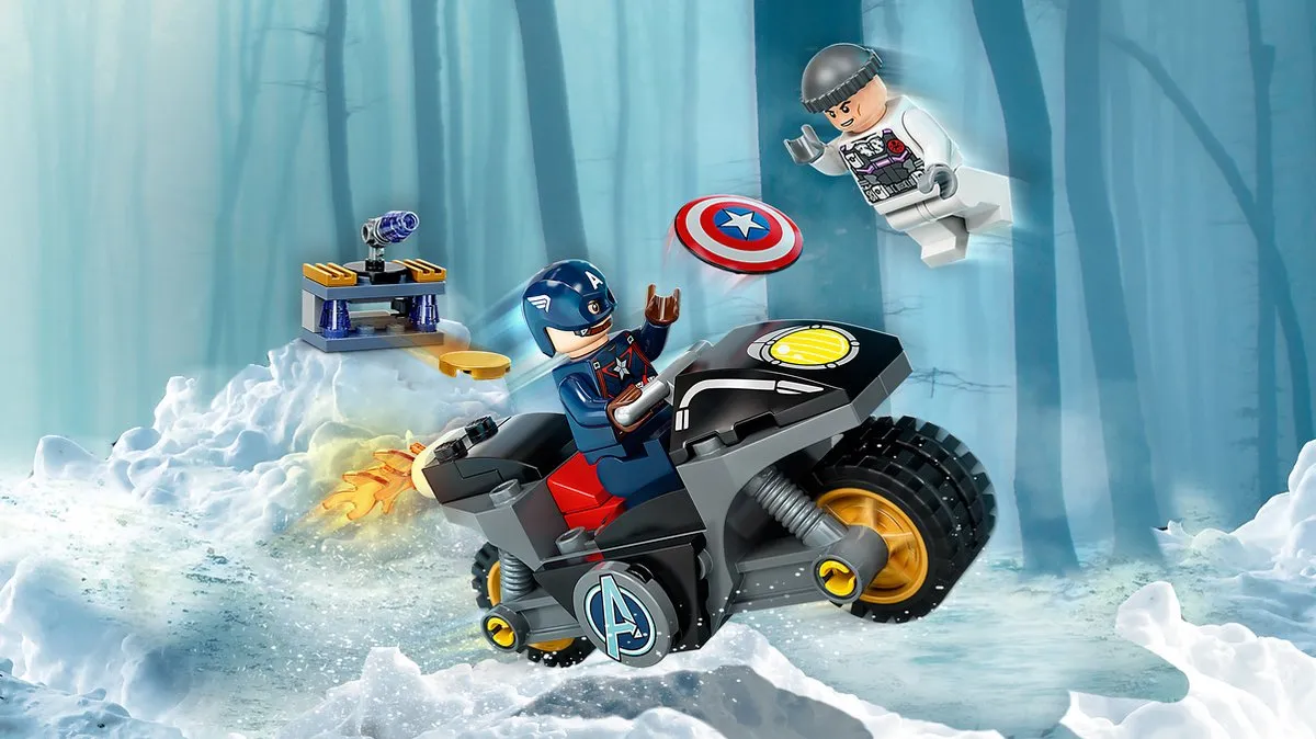 LEGO Marvel Avengers Captain America Hydra Confrontatie 76189