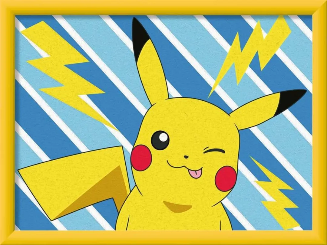 Ravensburger Pokémon CreArt Paint by Numbers Pikachu 18x24cm