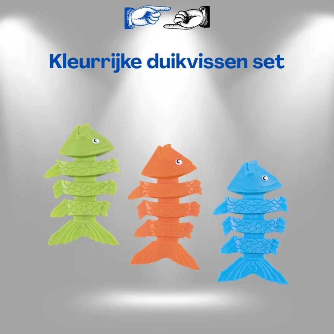 Lean Toys Bestway Duikvissen 26029 - Set van 3