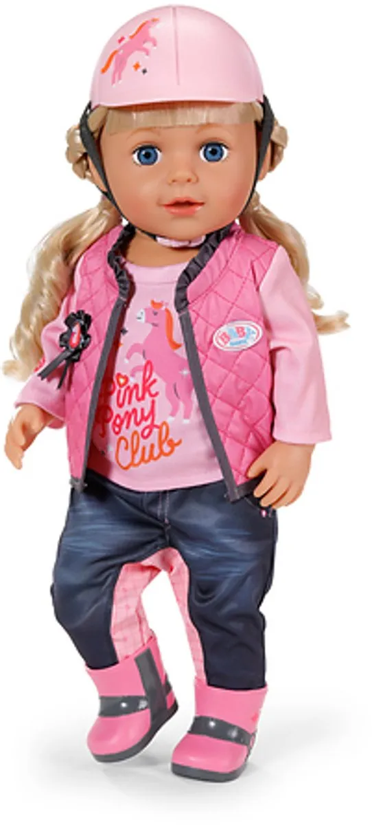 Baby Born 839508 Paardrijden Outfit - 43cm - Multicolor