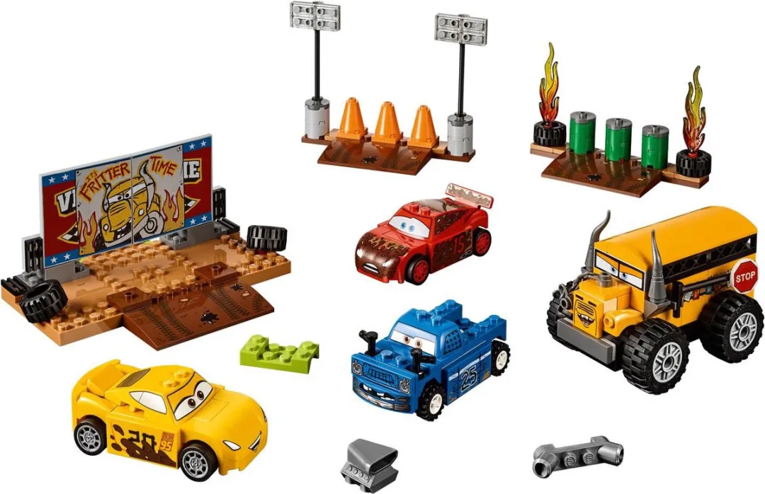 LEGO Thunder Hollow Crazy 8 Race - 191 Stukken - Rood