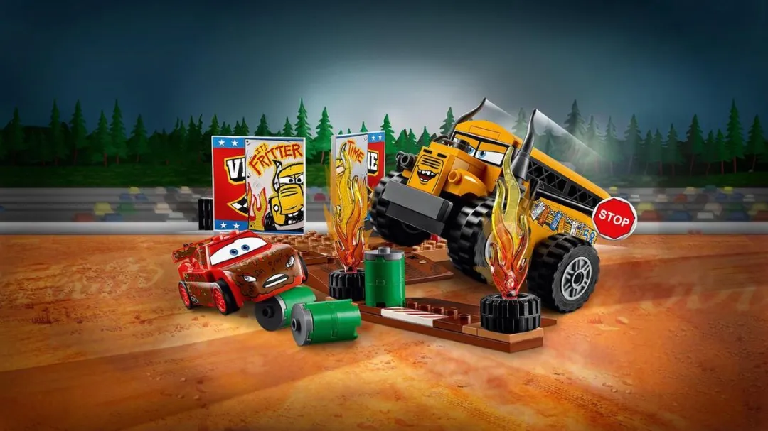 LEGO Thunder Hollow Crazy 8 Race - 191 Stukken - Rood