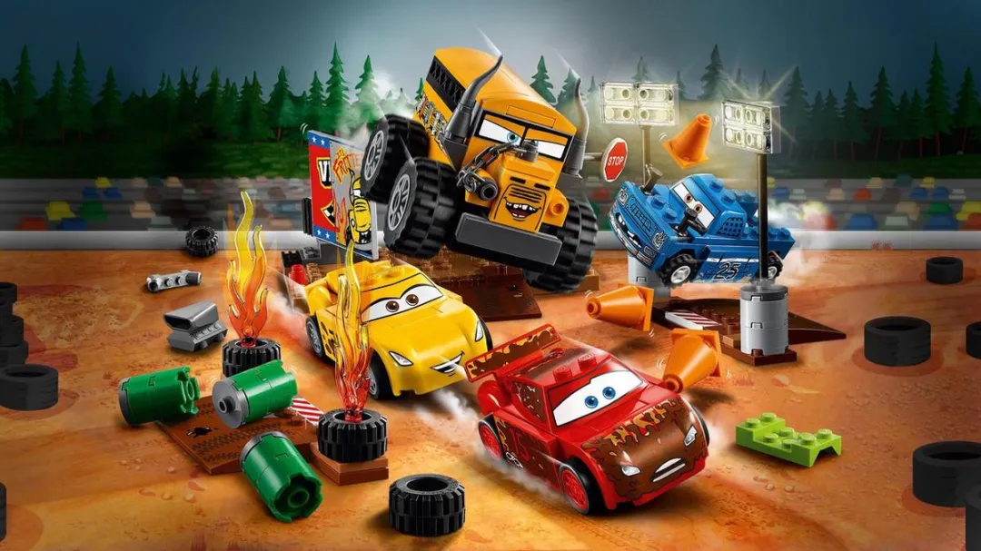 LEGO Thunder Hollow Crazy 8 Race - 191 Stukken - Rood