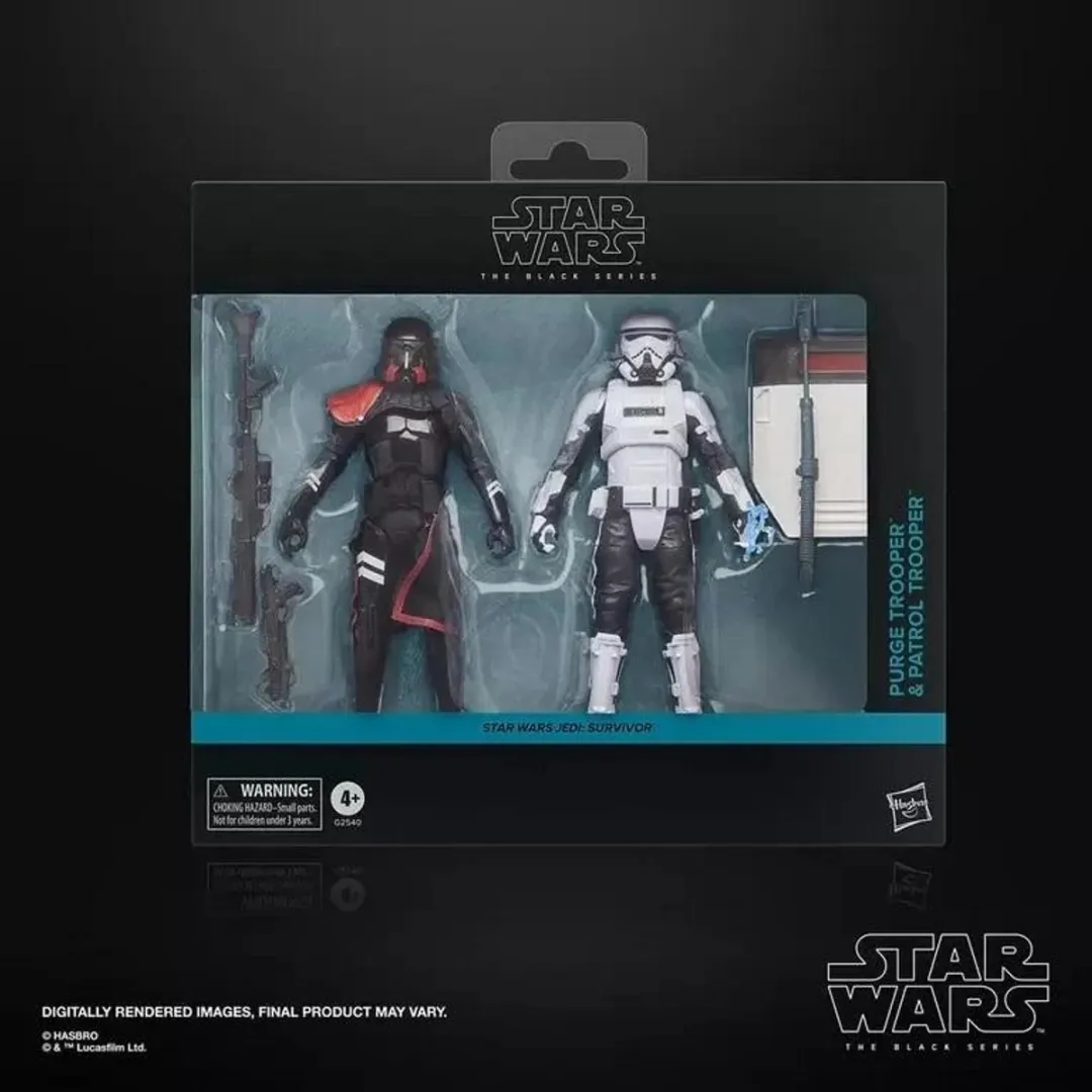 Hasbro Star Wars Black Series Purge Trooper & Patrol Trooper - 15cm